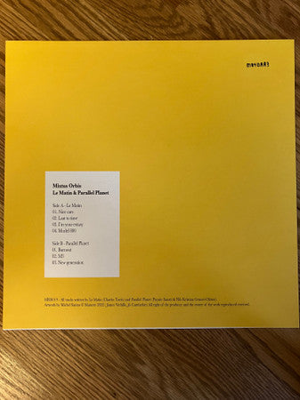 Le Matin / Parallel Planet* : Mixtus Orbis [Split EP] (12")