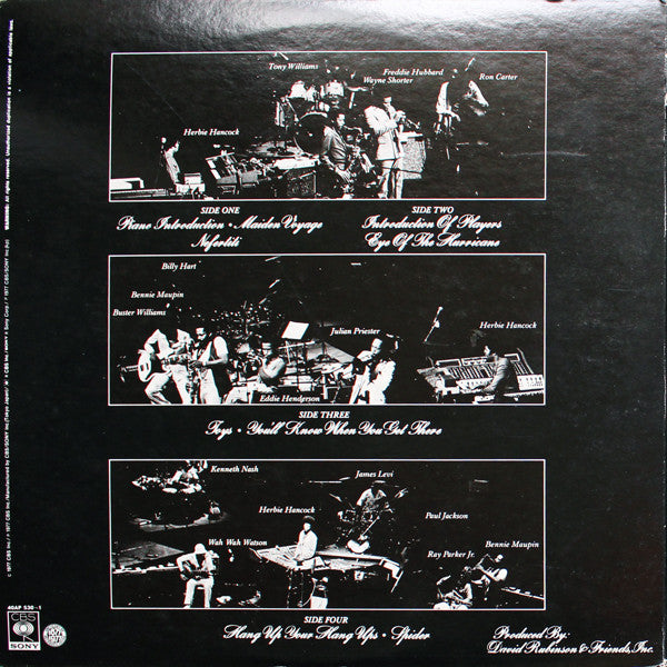 Herbie Hancock : V.S.O.P. (2xLP, Album)