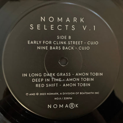 Amon Tobin, Two Fingers, Cujo : Nomark Selects V​.​1 (LP, Comp, Ltd)