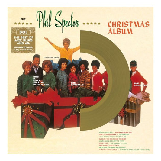 Various : The Phil Spector Christmas Album (A Christmas Gift For You) (LP, Album, Mono, Ltd, RE, Unofficial, Gol)