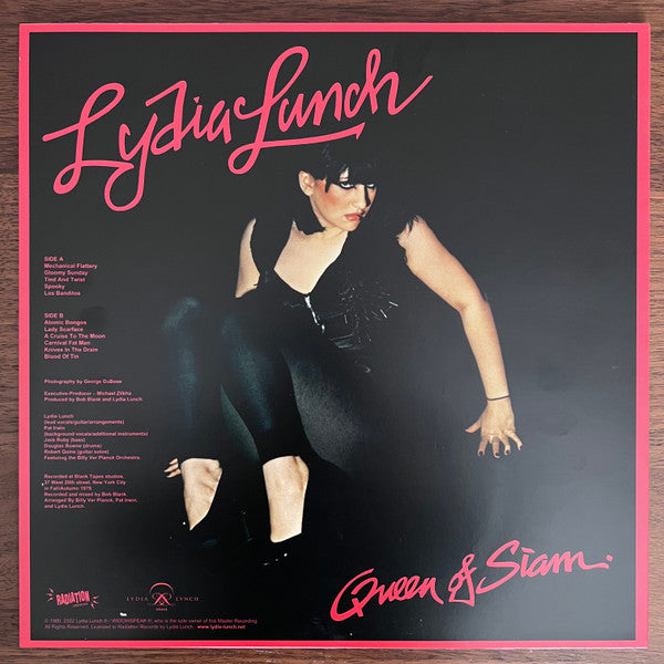 Lydia Lunch : Queen Of Siam (LP, Album, RE)