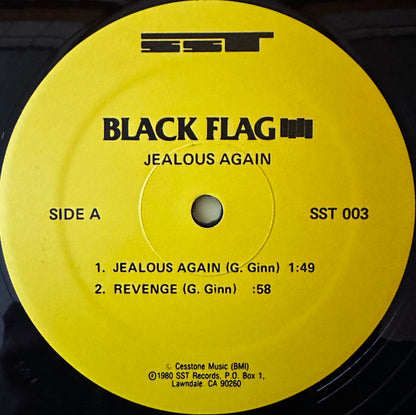 Black Flag : Jealous Again (12", EP, RE)