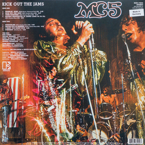 MC5 : Kick Out The Jams LP, Album, Ltd, RE, Cle (M / M) - Dig Vinyl