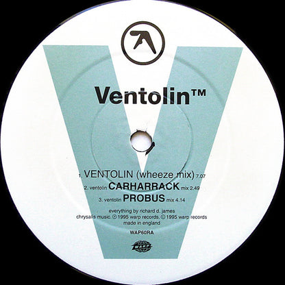 Aphex Twin : Ventolin E.P (The Remixes) (12", EP)