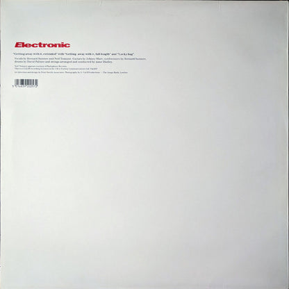 Electronic : Getting Away With It... (12", Single)