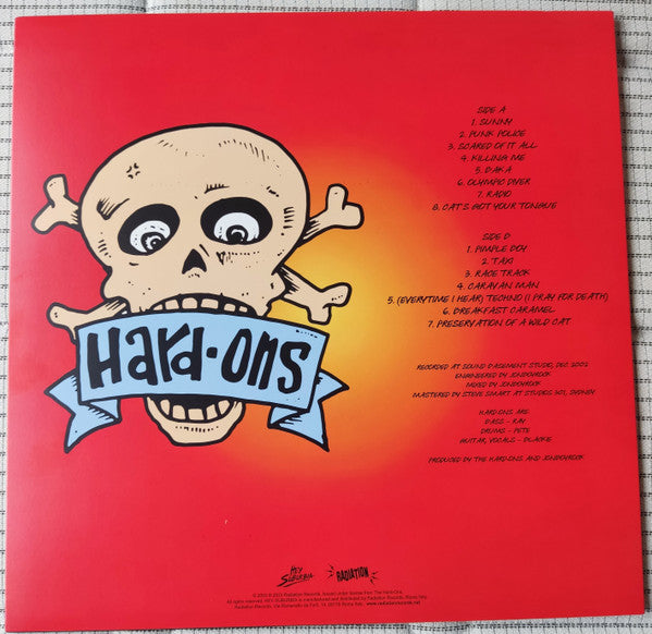 Hard-Ons : Very Exciting! (LP, Album, Ltd, RE, Red)