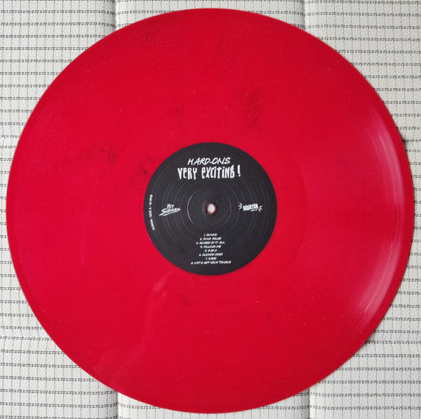 Hard-Ons : Very Exciting! (LP, Album, Ltd, RE, Red)