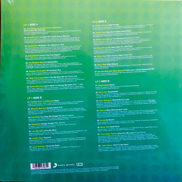 Various : Now Eighties Dancefloor Hi-NRG & Pop (LP, Gre + LP, Blu + Comp)