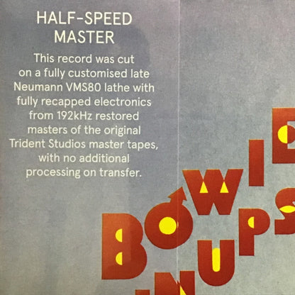 Bowie* : Pinups (LP, Album, RE, RM, Hal)
