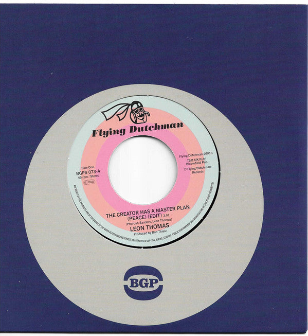 Leon Thomas / Louis Armstrong & Leon Thomas : The Creator Has A Master Plan (Peace) (7", Single)