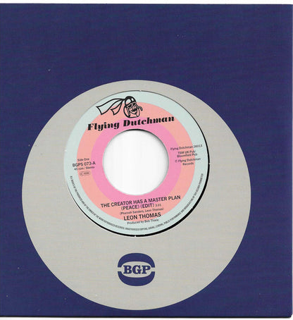 Leon Thomas / Louis Armstrong & Leon Thomas : The Creator Has A Master Plan (Peace) (7", Single)