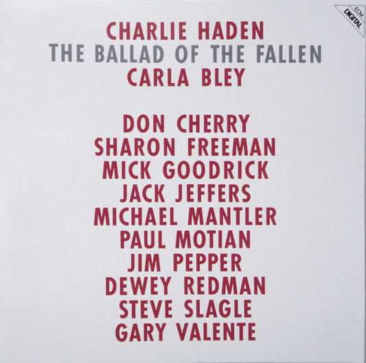 Charlie Haden : The Ballad Of The Fallen (CD, Album, RE)