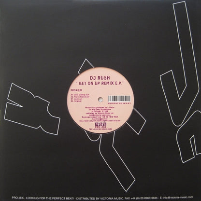 DJ Rush : Get On Up Remix E.P. (12", EP)