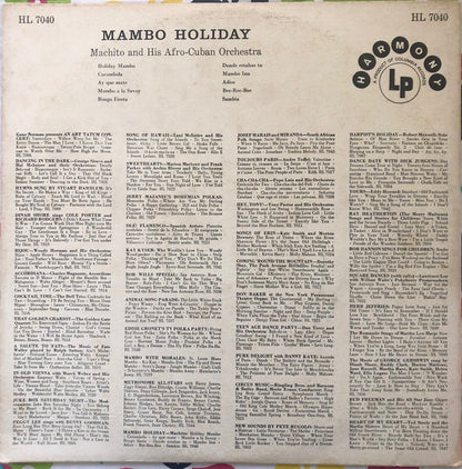 Machito And His Afro-Cuban Orchestra* : Mambo Holiday (LP, Album, Comp)