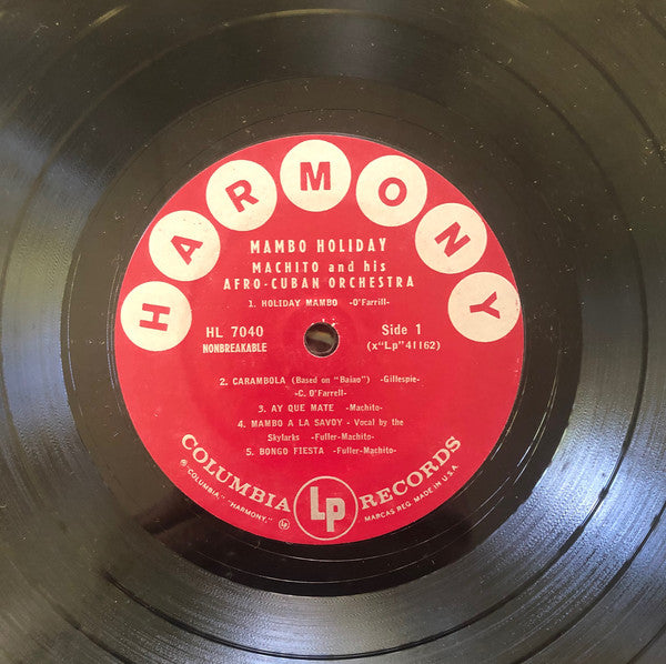 Machito And His Afro-Cuban Orchestra* : Mambo Holiday (LP, Album, Comp)
