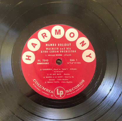 Machito And His Afro-Cuban Orchestra* : Mambo Holiday (LP, Album, Comp)