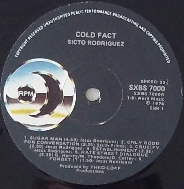 Rodriguez* : Cold Fact (LP, Album, RE)