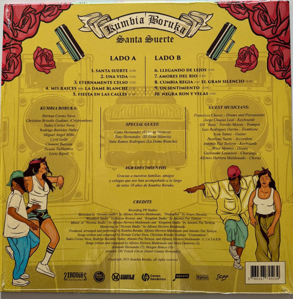 Kumbia Boruka : Santa Suerte (LP, Album)