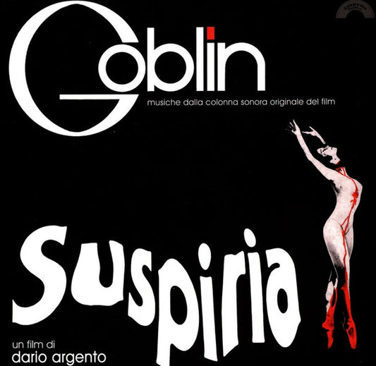 Goblin : Suspiria (Musiche Dalla Colonna Sonora Originale Del Film) (LP, Album, RE,  Ga)