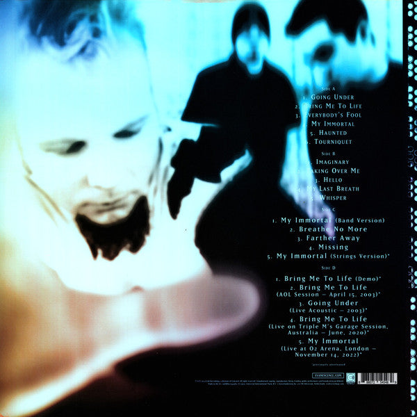 Evanescence : Fallen (LP, Album, RE, RM, 180 + LP, RM, 180 + Dlx, RM, Ga)