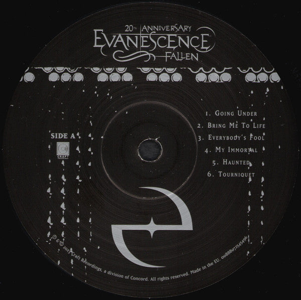 Evanescence : Fallen (LP, Album, RE, RM, 180 + LP, RM, 180 + Dlx, RM, Ga)