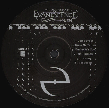 Evanescence : Fallen (LP, Album, RE, RM, 180 + LP, RM, 180 + Dlx, RM, Ga)