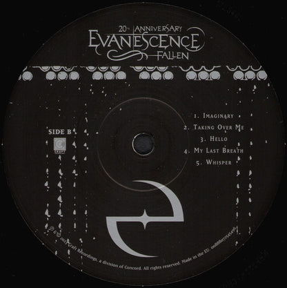 Evanescence : Fallen (LP, Album, RE, RM, 180 + LP, RM, 180 + Dlx, RM, Ga)