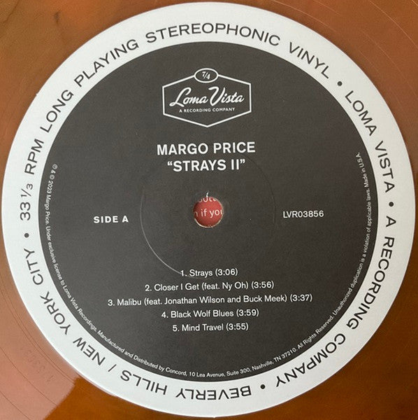Margo Price : Strays II (LP, Album, Ltd, Tig)