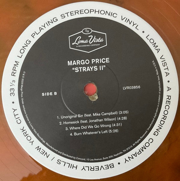 Margo Price : Strays II (LP, Album, Ltd, Tig)