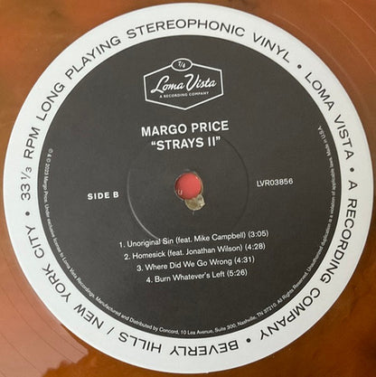 Margo Price : Strays II (LP, Album, Ltd, Tig)