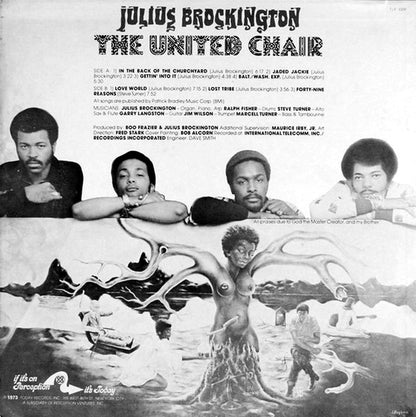 Julius Brockington : The United Chair (LP, Album, RE)