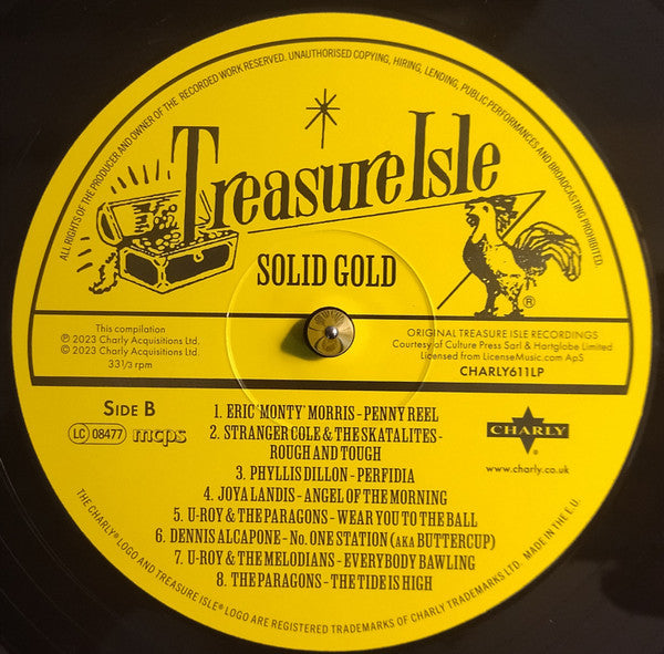 Various : Treasure Isle Solid Gold LP, Comp (M / M) - Dig Vinyl