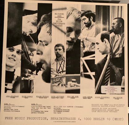 The Peter Brötzmann Octet* : Machine Gun (LP, Album, RE)