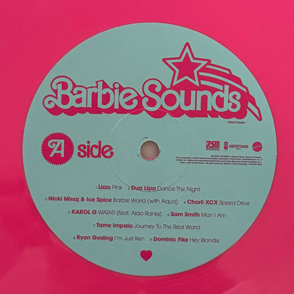 Various : Barbie The Album (LP, Album, RP, Pin)