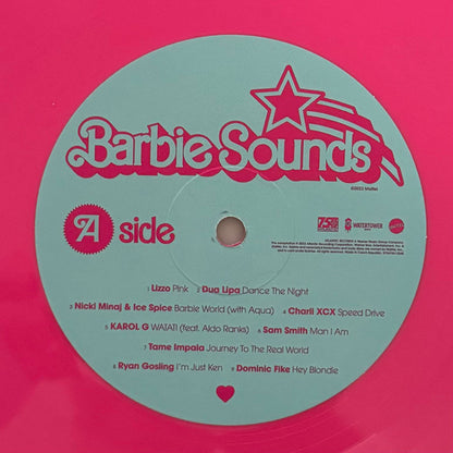 Various : Barbie The Album (LP, Album, RP, Pin)