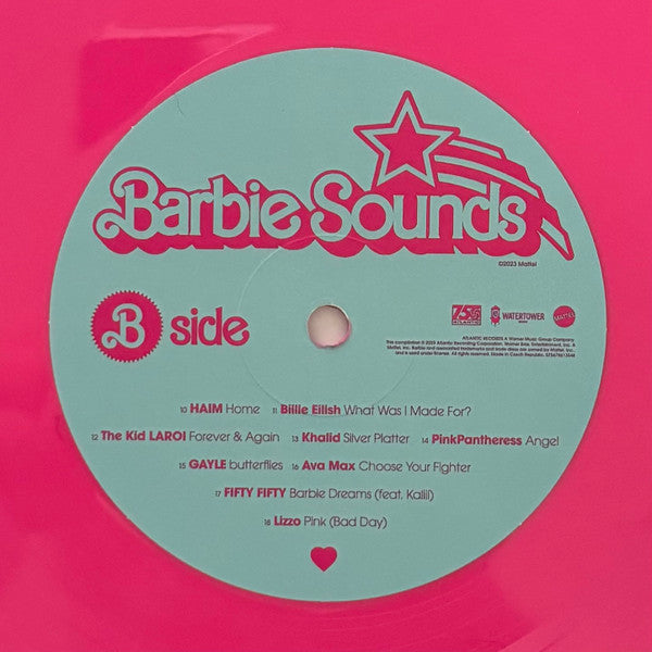 Various : Barbie The Album (LP, Album, RP, Pin)
