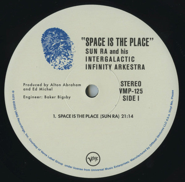 Sun Ra : Space Is The Place LP, Album, Club, Ltd, Num, RE, 180 (NM