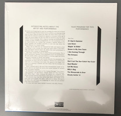 Billy Preston : The Most Exciting Organ Ever (LP, Album, Bla)