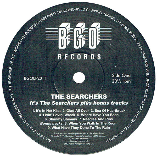 The Searchers : It's The Searchers (LP, Album, Mono, RE, RM)