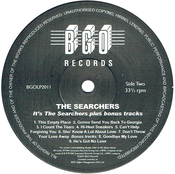 The Searchers : It's The Searchers (LP, Album, Mono, RE, RM)