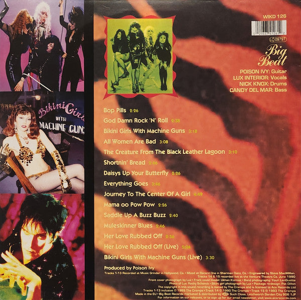 The Cramps : Stay Sick! (LP, Album, RE)