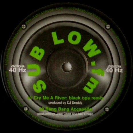 Black Ops (3) : Sublow.Fm Part 2 (12", P/Unofficial)