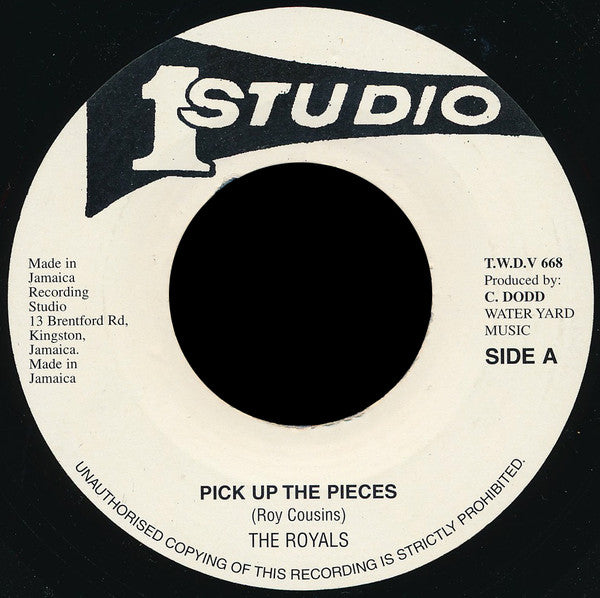 The Royals : Pick Up The Pieces (7", RE)