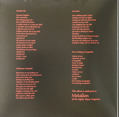Mayhem : Deathcrush (12", EP, Ltd, RE, Cle)