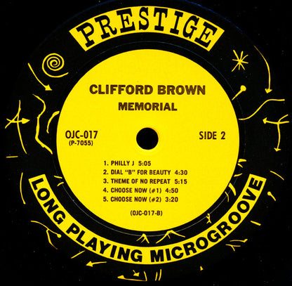Clifford Brown : Memorial (LP, Comp, Mono, RE, RM, Ter)