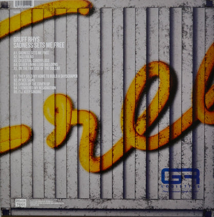 Gruff Rhys : Sadness Sets Me Free (LP, Album, Hon + 7", Single, Etch, Etc + Ltd, Num)