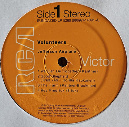 Jefferson Airplane : Volunteers (LP, Album, RE, RP, Gat)