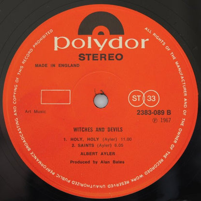 Albert Ayler : Witches & Devils (LP, Album, RE, Gat)