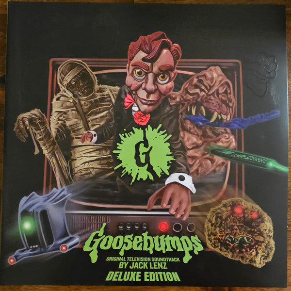 Jack Lenz : Goosebumps (Original Television Soundtrack) (LP, Gre + LP, S/Sided, Bla + Dlx, Ltd)