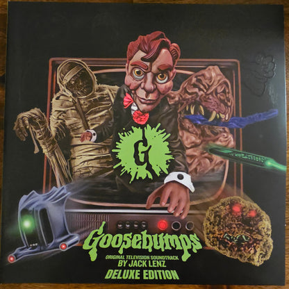 Jack Lenz : Goosebumps (Original Television Soundtrack) (LP, Gre + LP, S/Sided, Bla + Dlx, Ltd)